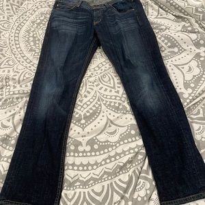 Hudson jeans. Like new. 5 button straight leg
